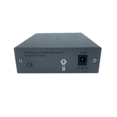 Black Box DC5V1A فیبر نوری اترنت رسانه تبدیل شاسی 128K اندازه بافر