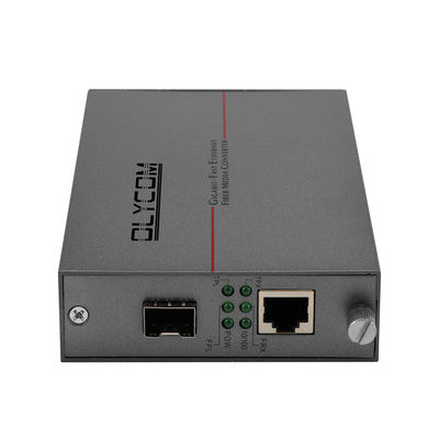 Black Box DC5V1A فیبر نوری اترنت رسانه تبدیل شاسی 128K اندازه بافر