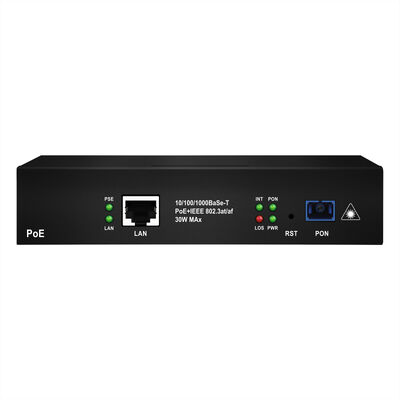 کیفیت  Commercial XPON PoE ONU 1 Port Gigabit 30W PoE PON Terminal For Fiber Access Networks کارخانه