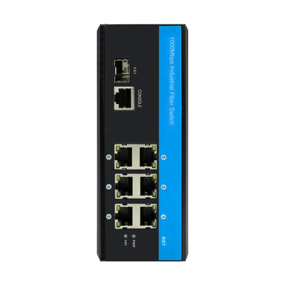 سوئیچ اترنت مدیریت صنعتی 2.5G Fiber Din Rail DC12V DC24V پشتیبانی از CLI SNMP ERPS
