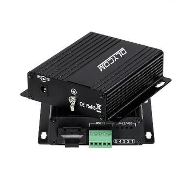 مولتی مود RS232 کنورتر سریال فیبر نوری 850nm دوپلکس SC پورت دیوار نصب شده