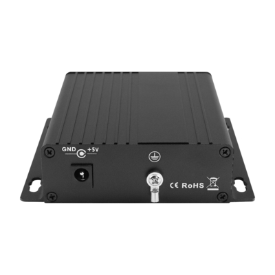 مولتی مود RS232 کنورتر سریال فیبر نوری 850nm دوپلکس SC پورت دیوار نصب شده
