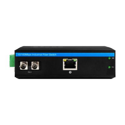 مینی مبدل رسانه های غیر مدیریت شده Gigabit ST Fiber 30km Dual DC12V