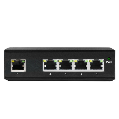 هاب شبکه سوئیچ Ethernet غیر مدیریت شده Gigabit 5 پورت 120W PoE E-Mark تایید شد