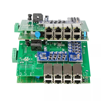 16 پورت گیگابیت مدیریت شده PoE سوئیچ 802.3at استاندارد 8 اسلات SFP نوری 240W بودجه