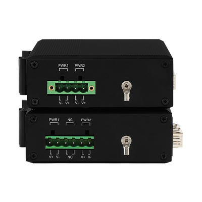 4 پورت POE سوئیچ شبکه مدیریت شده ERPS حلقه 120W بودجه گیگابیت مبتنی بر DC48V Din Rail