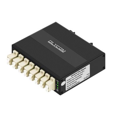 D4*4B ماژول دور زدن نوری صنعتی مولتی مد LC کانکتور دین ریل برای حفاظت