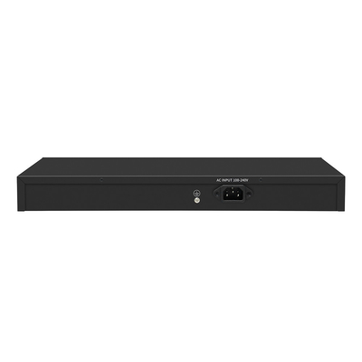 16 پورت گیگابیت مدیریت شده PoE سوئیچ تجاری 1U Rack 300W با 2 SFP / RJ45 Uplink