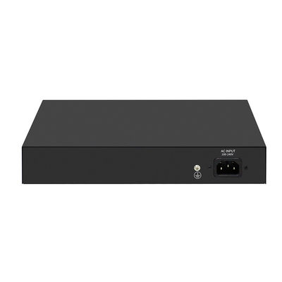 8 پورت PoE VLAN سوئیچ مدیریت شده گیگابیت فیبر اترنت ریالتک چیپ 120W Budget AC Input