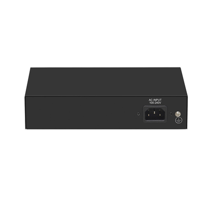 8 پورت Gigabit PoE Network Switch VLAN 250 متر AI PoE 120W بودجه غیر مدیریت شده