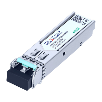1.25G Transceiver Optical LC تک حالت 40km CWDM 1270nm SFP ماژول