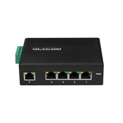 4-پورت POE تقویت کننده ولتاژ DC12-48V ورودی برای انرژی خورشیدی با 1 پورت شبکه uplink Switch