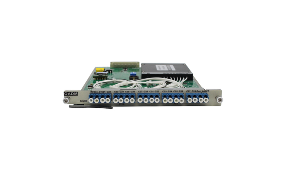 CWDM/DWDM سیستم WDM قابل تنظیم مجدد OADM Optical Add Drop Multiplexing Card