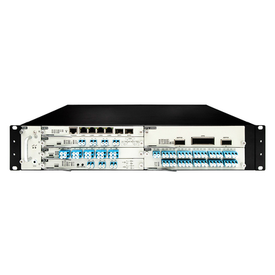 سیستم شاسی DWDM 1U برای کارت های خدمات 4 قطعه NMS AWG OLP EDFA Hot-Swappable