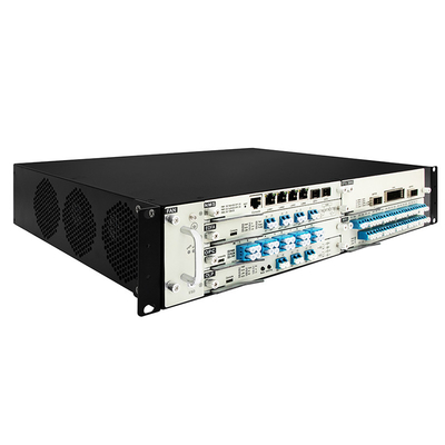 سیستم حمل و نقل نوری 2U DWDM 8 اسلات برای کارت های خدمات کامل سری OM3800