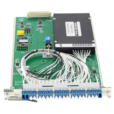 8 پورت اپتیکال اضافه کردن قطره چندگانه کارت OADM CWDM DWDM C21 ~ C28 پلگ اند پلی