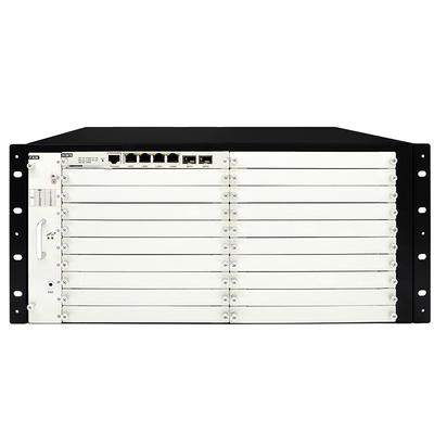 OTN DWDM شاسی 5U 20 محل سرویس برای ورودی دوگانه قدرت انتقال 100G 200G 400G