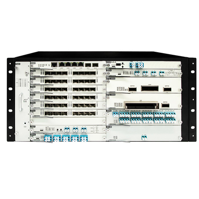 OTN DWDM شاسی 5U 20 محل سرویس برای ورودی دوگانه قدرت انتقال 100G 200G 400G