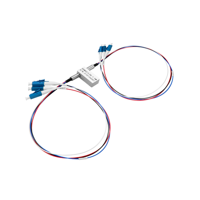 D2 × 2B دور زدن مکانیکی سوئیچ نوری LC کنتاکتور تک حالت Cross-Connect