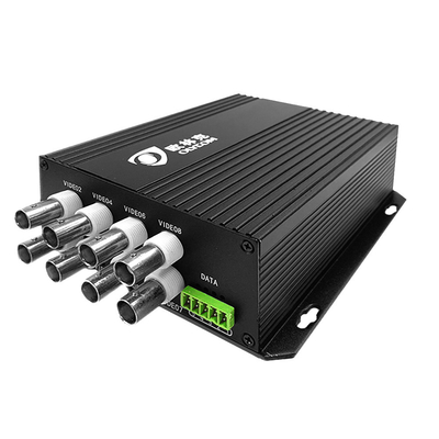 RS422 داده و ویدیو دیجیتال تبدیل نوری برای دوربین PTZ AHD / HD ویدیو DC12V