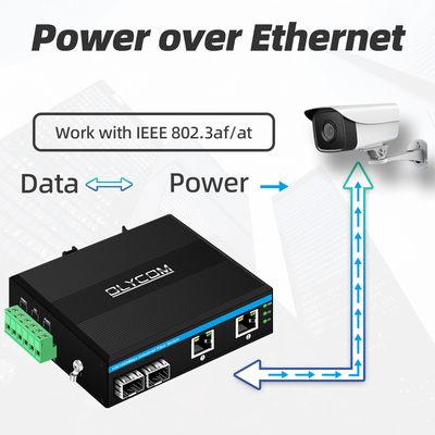 4 پورت POE شبکه اترنت گیگابیتی Mini POE Switch 48v بدون مدیریت