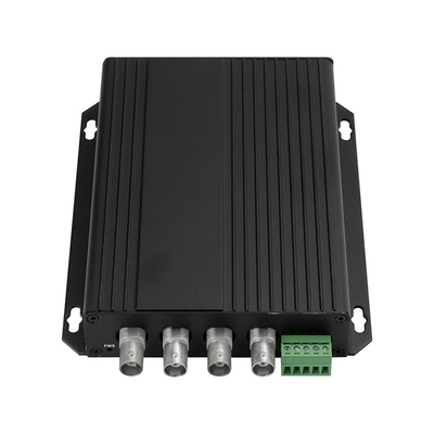 4 پورت BNC ویدئو RS485 داده های دیجیتال نوری 720P ریک نصب DC5V