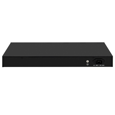 16 پورت سوئیچ شبکه 2.5G با فیبر 10G سرعت خودکار سازگاری غیر مدیریت شده PoE اختیاری