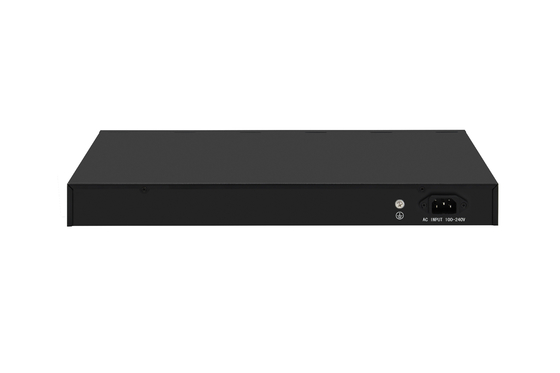 24 سوئیچ شبکه پورت 100M / 1G / 2.5G اترنت 1G / 2.5G / 10G فیبر غیر مدیریت شده با FAN