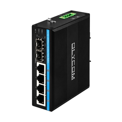 10/100/1000mbps سوئیچ POE مدیریت شده گیگابیت با سوئیچ اترنت 2 sfp
