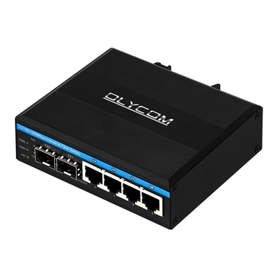10/100/1000mbps سوئیچ POE مدیریت شده گیگابیت با سوئیچ اترنت 2 sfp