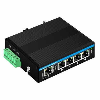 5 پورت گيگابيت POE+ سوئیچ E-Mark سوئیچ اترنت DC48V دو سر ورودی برق