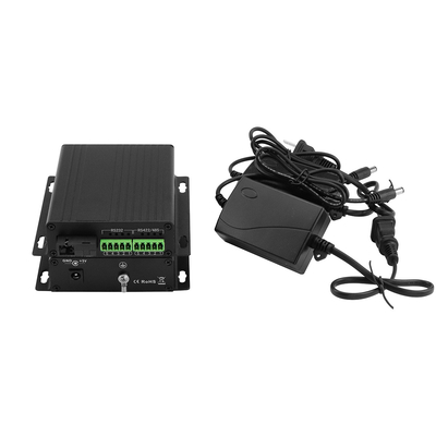 مبدل رسانه سریال RS485 RS422 صنعتی، 40 کیلومتر، فیبر تک هسته‌ای، 1310/1550 نانومتر، CE