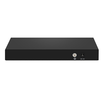 8 پورت 10G فایبر سوئیچ 1G 2.5G سازگار غیر مدیریت شده DC12V ورودی مبتنی بر Realtek