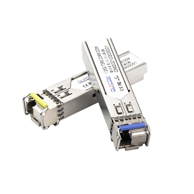 سیسکو سازگار SFP Transceiver 1310nm/1550nm SM فیبر تک 20km 1.25G ماژول فیبر SFP