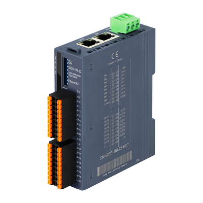 پروتکل EtherCAT PAL I/O System 16DI+16DO DC24V input 2RJ45 IP20 سیستم کنترل صنعتی