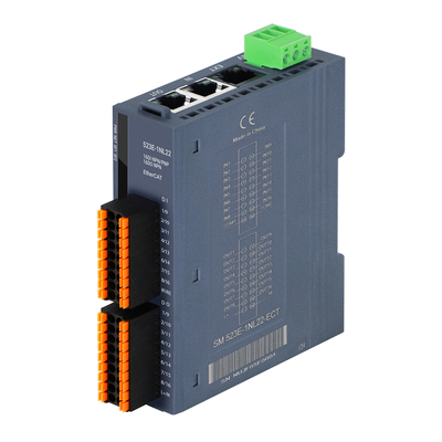 EtherCAT I/O Slave Module 24V DIN Mounted 2 RJ45 Connector درجه IP20