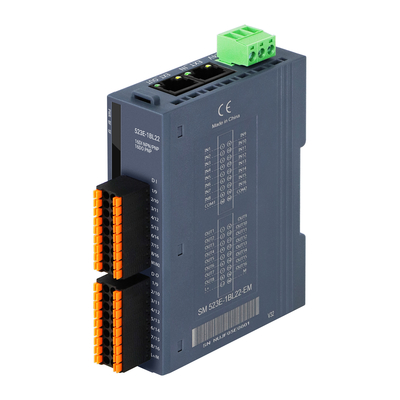 اتوبوس EtherCAT PLC IO ماژول EtherCAT قابل گسترش از راه دور 16DI+16DO ماژول I/O Din-rail