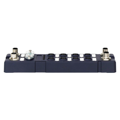 IP67 مقاوم در آب 8 پورت Gigabit Industrial Ethernet Switch مدیریت شده M12 Railway Ethernet Switch