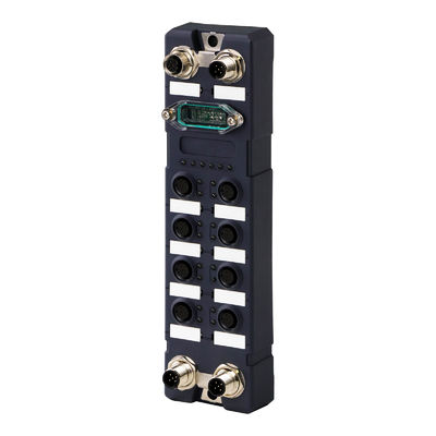 IP67 مقاوم در آب 8 پورت Gigabit Industrial Ethernet Switch مدیریت شده M12 Railway Ethernet Switch