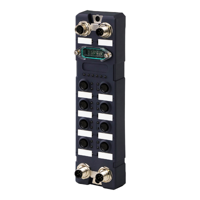 IP67 مقاوم در آب 8 پورت Gigabit Industrial Ethernet Switch مدیریت شده M12 Railway Ethernet Switch