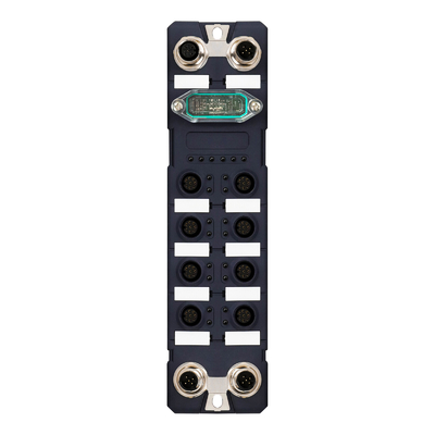 IP67 مقاوم در آب 8 پورت Gigabit Industrial Ethernet Switch مدیریت شده M12 Railway Ethernet Switch