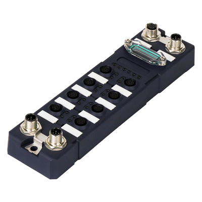 IP67 مقاوم در آب 8 پورت Gigabit Industrial Ethernet Switch مدیریت شده M12 Railway Ethernet Switch