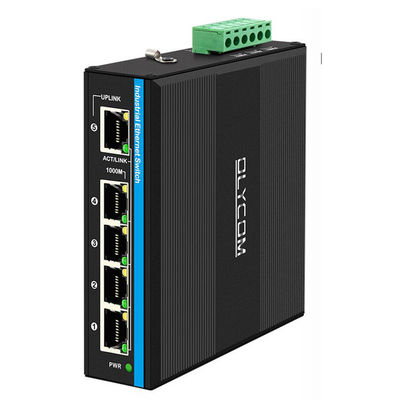 4 پورت 802.3bt PoE Extender Gigabit Industrial 30W/60W/90W Input Unmanaged CE