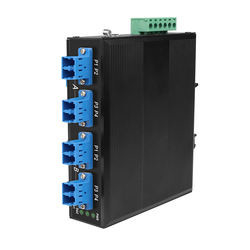 2*2B سوئیچ دوربرد نوری صنعتی LC/SC کانکتور SM/MM DC24/48V ورودی