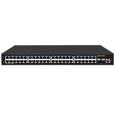 پورت 48 گیگابیت L3 سوئیچ شبکه مدیریت شده 10G فیبر Uplinks ورودی واحد AC مبتنی بر Realtek