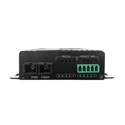 RS422/RS485 فیبر نوری تبدیل پلگ و بازی DC5V CE FCC ROHS ST SC FC پورت