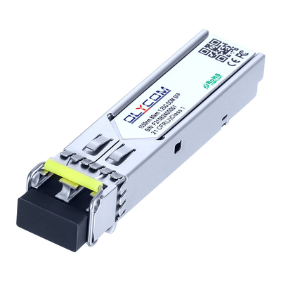 حالت فیبر OEM حالت تک 1.25G SFP Transceiver SM Duplex 1550nm 80Km LC SFP ماژول