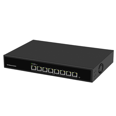 سوئیچ 10G اترنت بدون مدیریت با ورودی برق AC100V-240V و سازگاری 1G / 2.5G / 5G