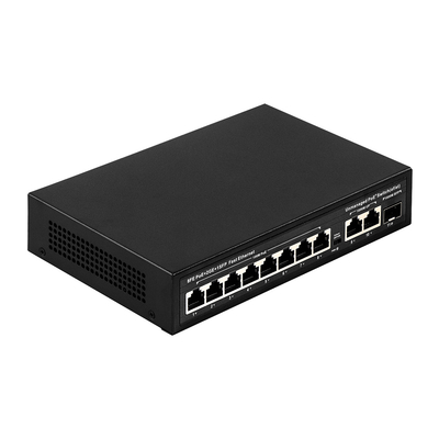 سوئیچ PoE 8 پورت 10/100M با مصرف 120W/150W و پوشش 250m