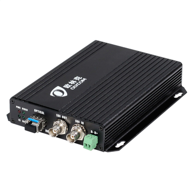 SDI Fiber Video Converter SDI به فرستنده فیبر نوری SM LC 20km